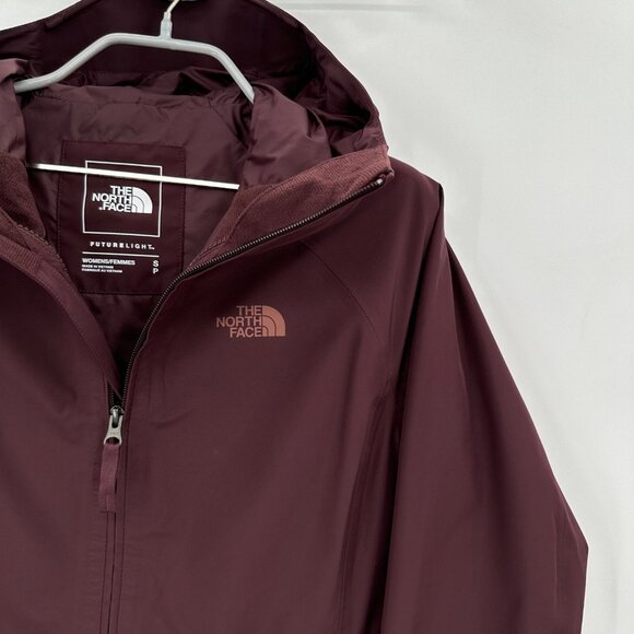 The North Face Hikesteller FUTURELIGHT Parka size S Women's Root Brown (Purple) - Picture 3 of 12